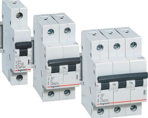 Модульные автоматические выключатели: Legrand RX3